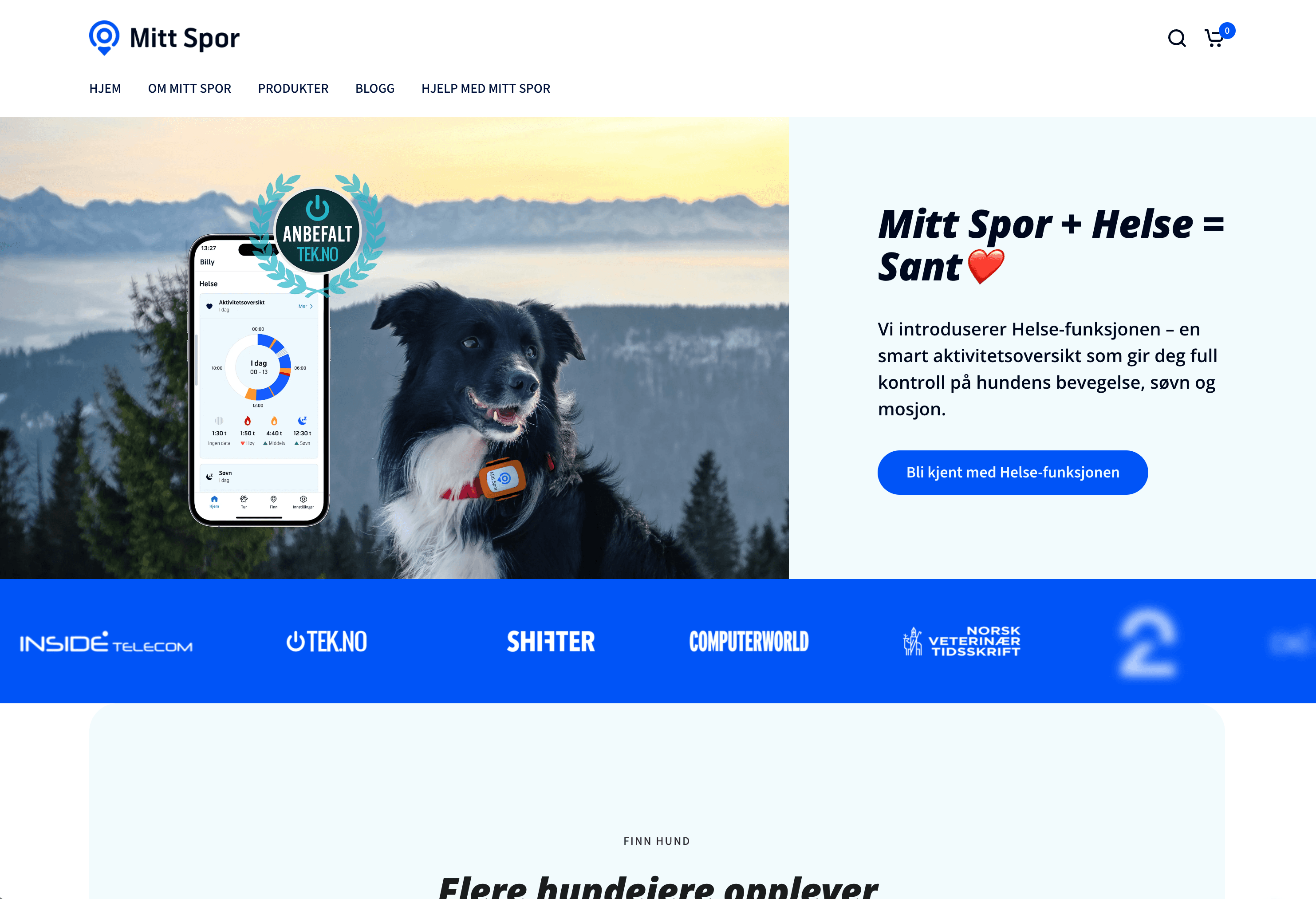 A second project with newest version of a mobile application for pet tracking devices (New Generation Tracker)
