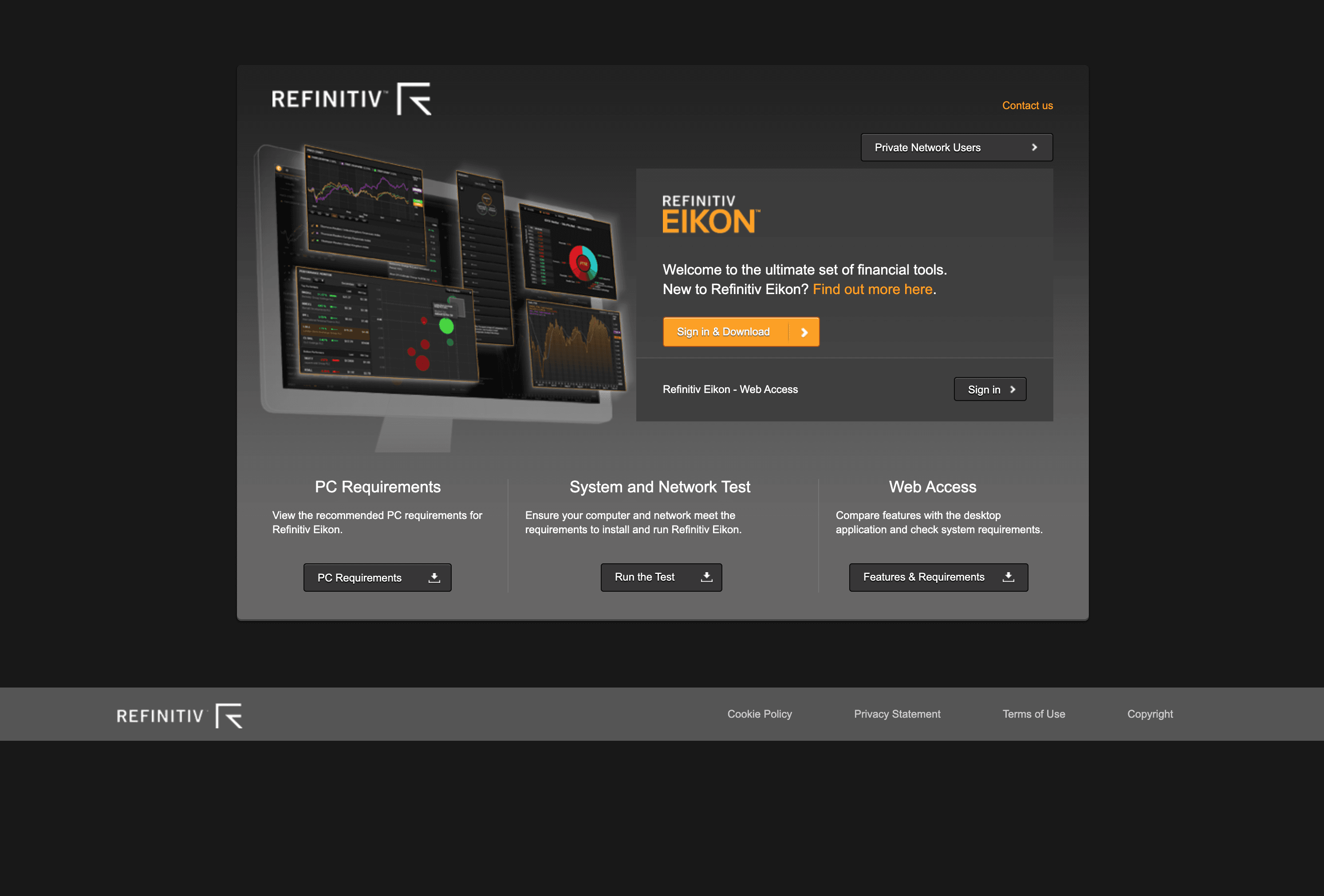 A desktop application trading charts tool for monitoring information about finances, stocks etc.